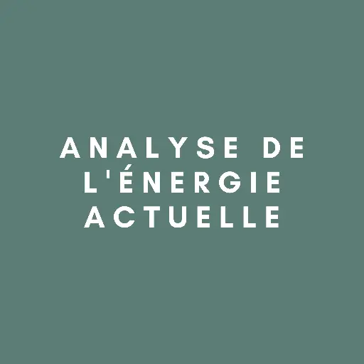Analyse de l'énergie actuelle